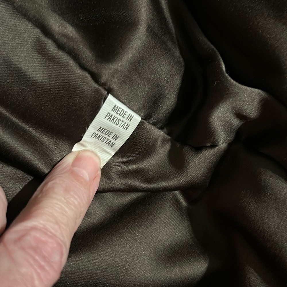 Mens Size 44 Leather Like Jacket - Picture 9 of 9